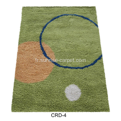 Tapis en microfibre avec design